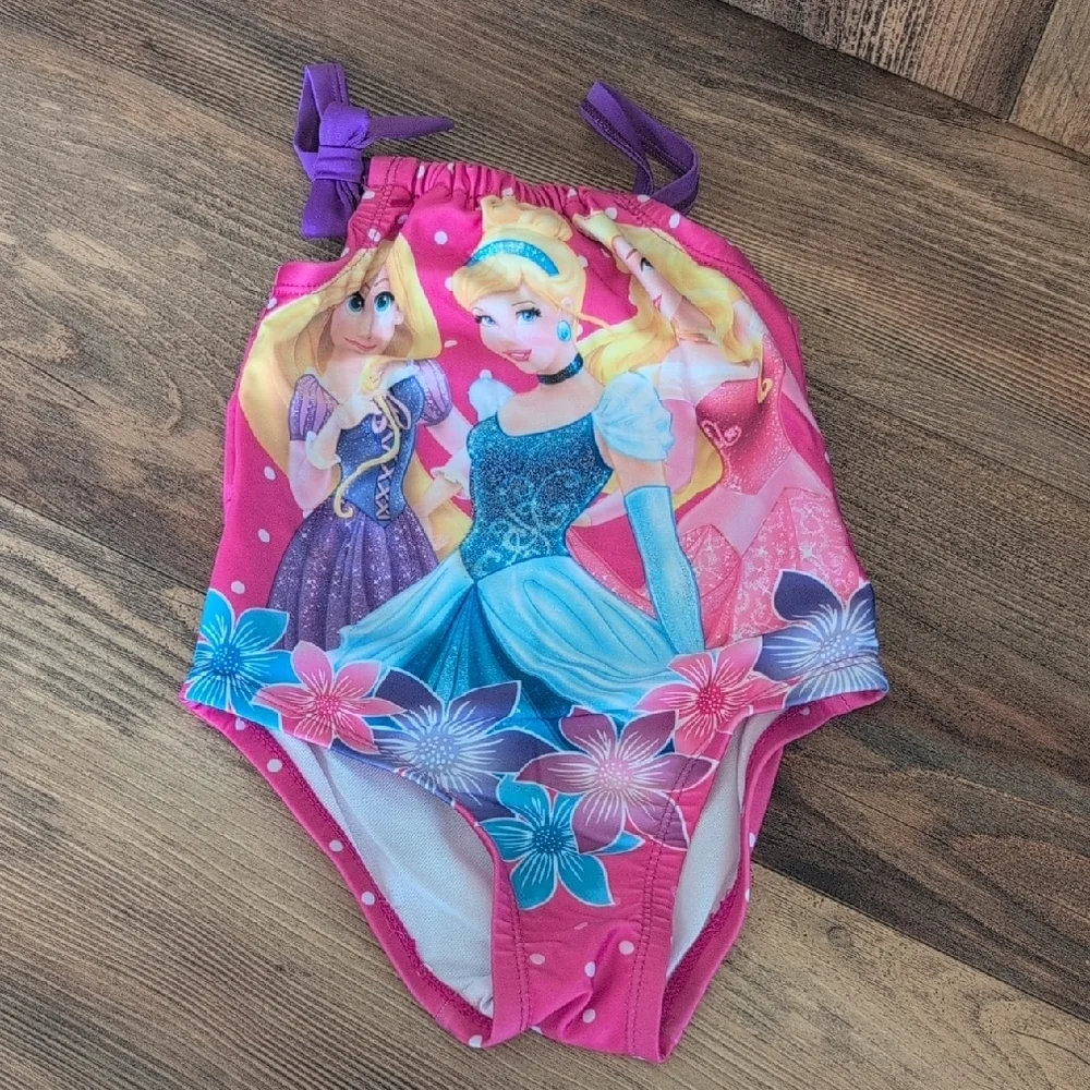 Disney Princess Girl's 4T One Piece Swimsuit